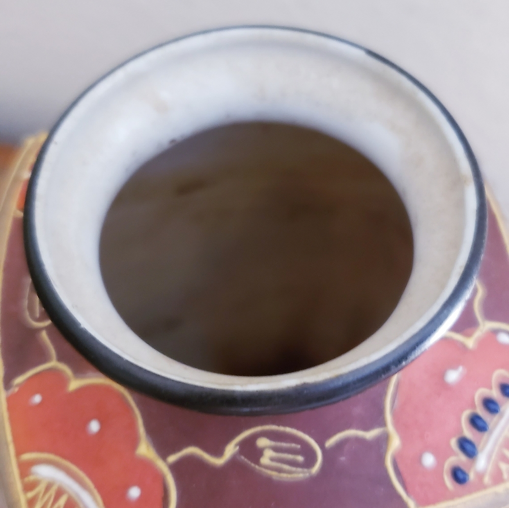 Antique Satsuma Japanese Vase - Picture 6 of 6